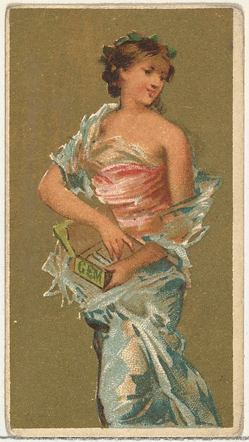 From the Girls and Children series (N65) promoting Richmond Gem Cigarettes for Allen & Ginter brand tobacco products by Allen & Ginter, The Metropolitan Museum of Art