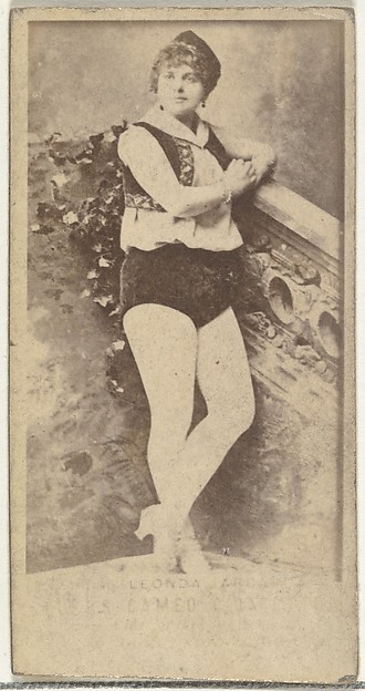 Leonda Jarcaw, from the Actors and Actresses series (N145-5) issued by Duke Sons & Co. to promote Cameo Cigarettes