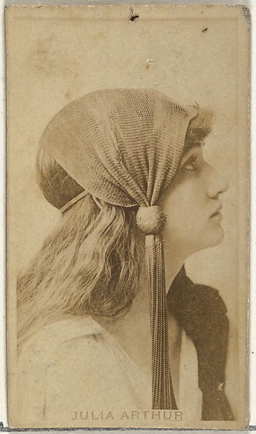 Julia Arthur, from the Actors and Actresses series (N145-8) issued by Duke Sons & Co. to promote Duke Cigarettes