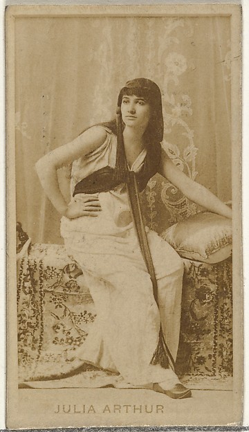 Julia Arthur, from the Actors and Actresses series (N145-8) issued by Duke Sons & Co. to promote Duke Cigarettes