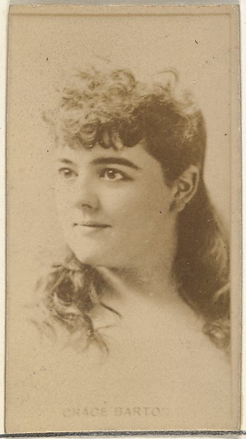 Grace Barton, from the Actors and Actresses series (N145-8) issued by Duke Sons & Co. to promote Duke Cigarettes