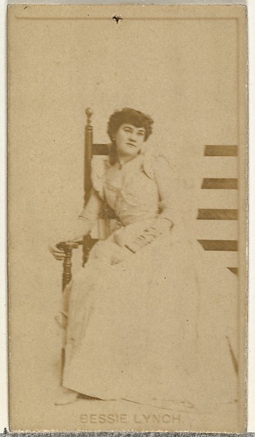 Bessie Lynch, from the Actors and Actresses series (N145-8) issued by Duke Sons & Co. to promote Duke Cigarettes