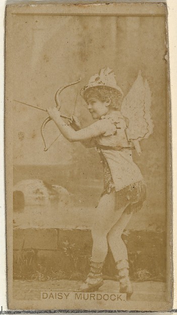Daisy Murdoch, from the Actors and Actresses series (N145-8) issued by Duke Sons & Co. to promote Duke Cigarettes