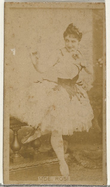 Mde. Rosi, from the Actors and Actresses series (N145-8) issued by Duke Sons & Co. to promote Duke Cigarettes