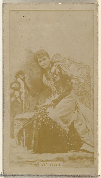 Eva Selbie, from the Actors and Actresses series (N145-8) issued by Duke Sons & Co. to promote Duke Cigarettes