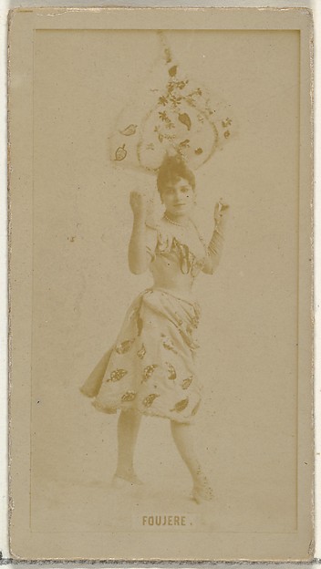 Miss Foujere, from the Actors and Actresses series (N145-8) issued by Duke Sons & Co. to promote Duke Cigarettes