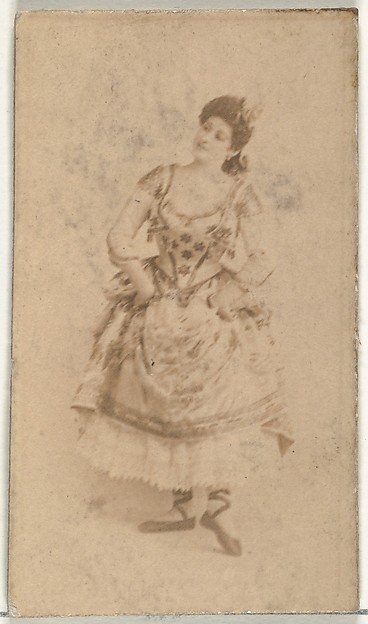 [Ballerina], from the Actors and Actresses series (N145-8) issued by Duke Sons & Co. to promote Duke Cigarettes