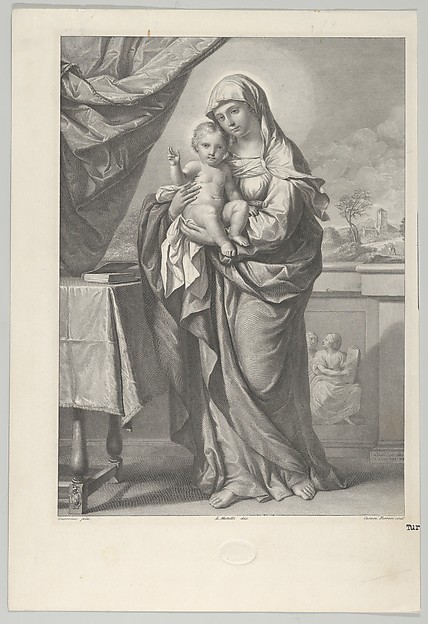 Virgin and Child by Cesare Ferreri