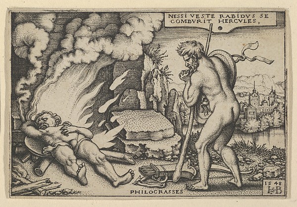 The Death of Hercules, from "The Labors of Hercules"
