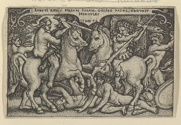 Hercules Raping Jole from The Labors of Hercules