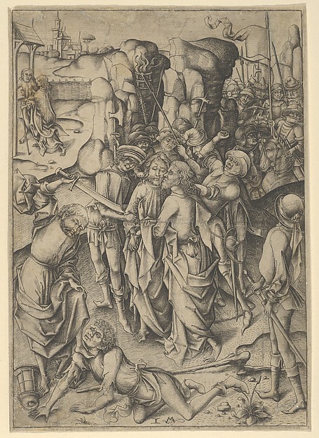 The Betrayal and Capture of Christ by Israhel van Meckenem