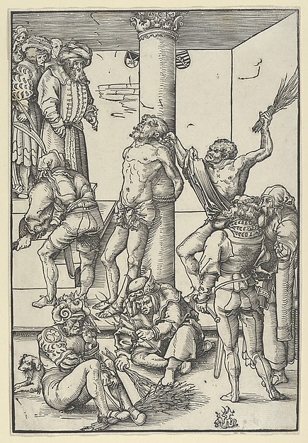 The Flagellation, from The Passion by Lucas Cranach the Elder