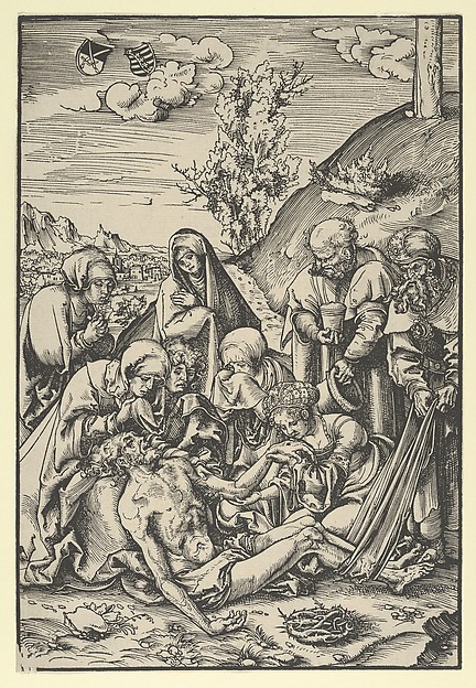 The Lamentation, from The Passion by Lucas Cranach the Elder