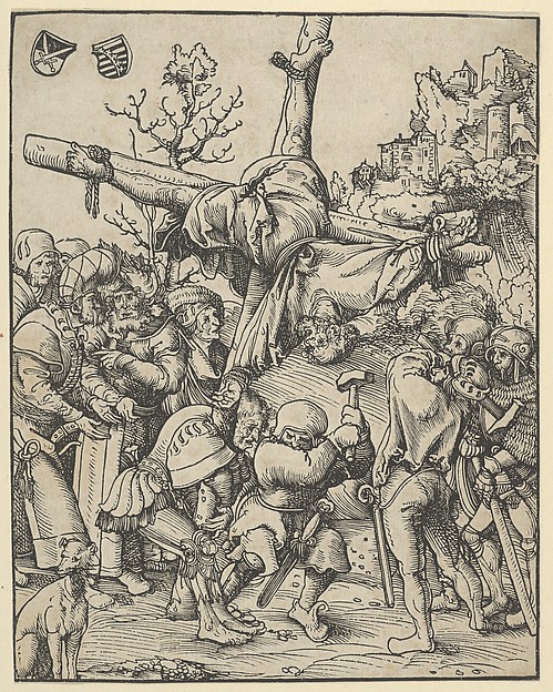 Peter from the Martyrdom of the Twelve Apostles by Lucas Cranach the Elder