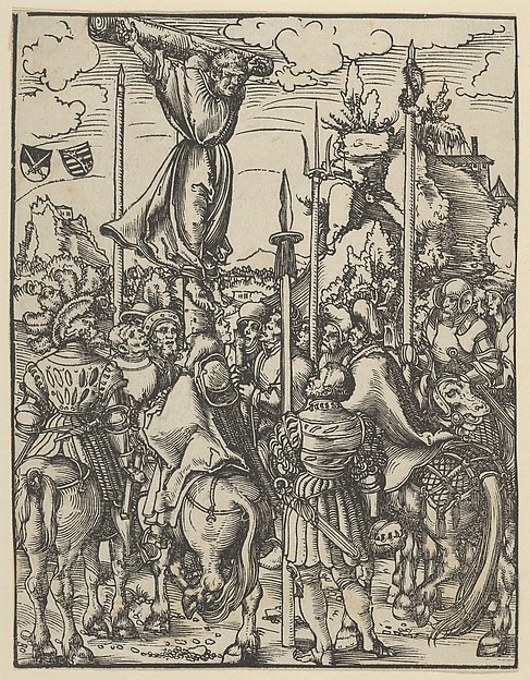 Bartholomew from the Martyrdom of the Twelve Apostles by Lucas Cranach the Elder