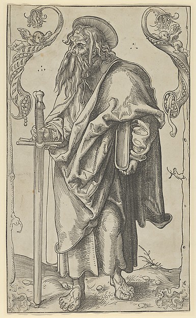 Paul from Christ, the Apostles and St. Paul by Lucas Cranach the Elder