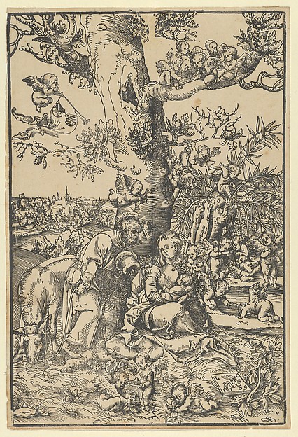 Rest on the Flight into Egypt by Lucas Cranach the Elder