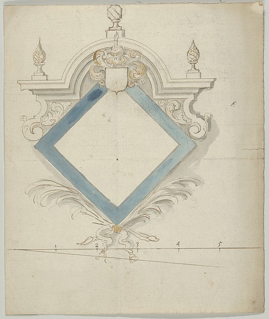Epitaph with Lozenge-Shaped Panel