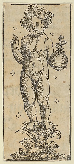 Silver Statuette of the Christ Child, from the "Wittenberg Reliquaries" by Lucas Cranach the Elder