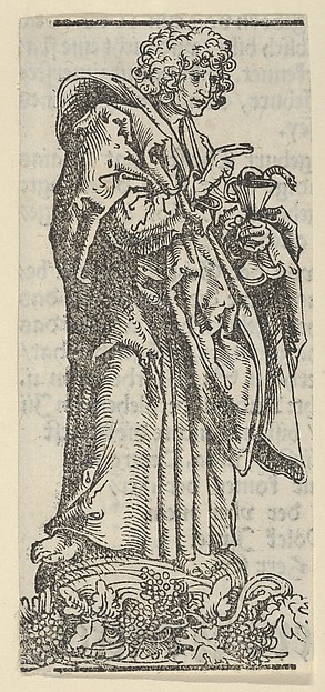 Silver Statuette of St. John the Baptist from the Wittenberg Reliquaries by Lucas Cranach the Elder