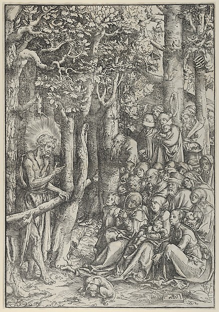 The Sermon of St. John the Baptist by Lucas Cranach the Elder