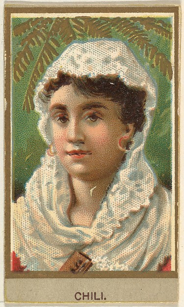 Chili, from the Races of Mankind series (T181) issued by Abdul Cigarettes