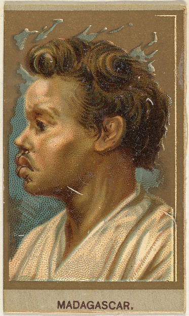 Madagascar, from the Races of Mankind series (T181) issued by Abdul Cigarettes