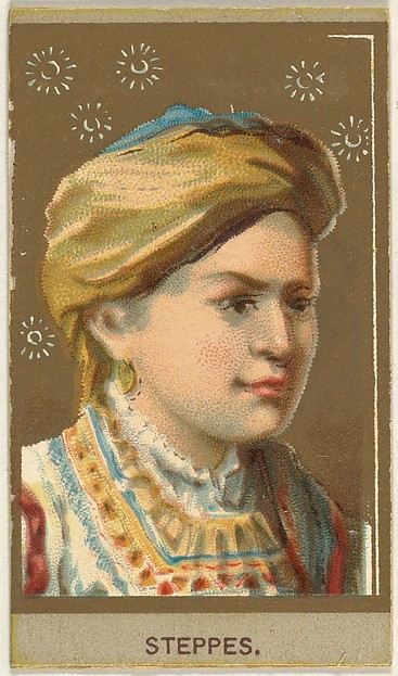 Steppes, from the Races of Mankind series (T181) issued by Abdul Cigarettes