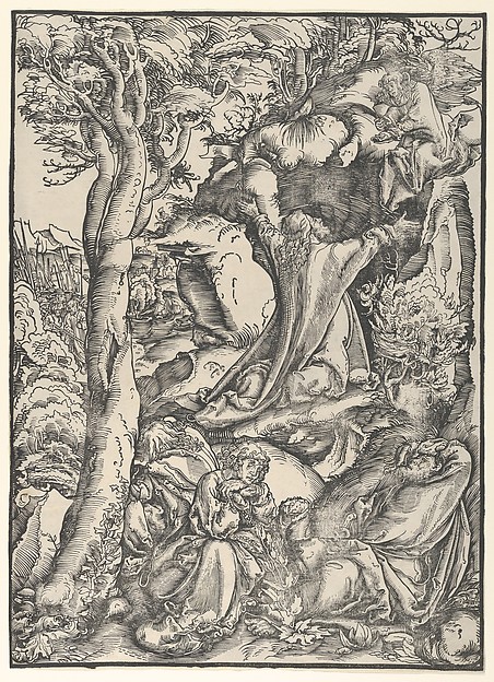 Christ on the Mount of Olives by Lucas Cranach the Elder