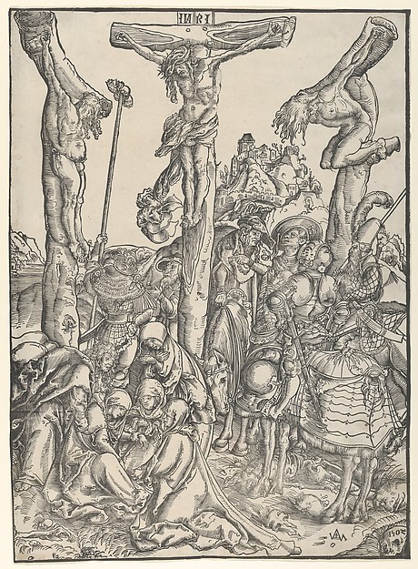 The Crucifixion by Lucas Cranach the Elder