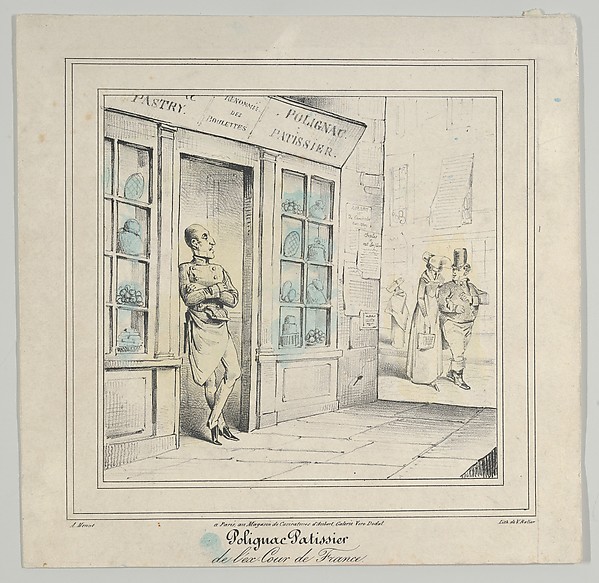 Polignac Patissier de l'ex-Cour de France
