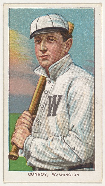 Conroy, Washington, American League, from the White Border series (T206) for the American Tobacco Company