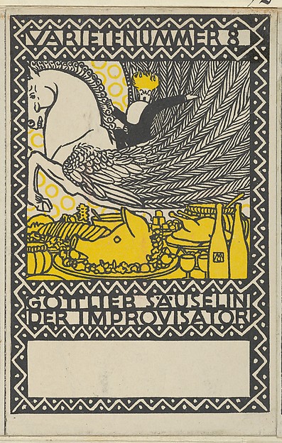 Act 8: Gottlieb Säuselin the Improviser (Varietenummer 8: Gottlieb Säuselin der Improvisator)