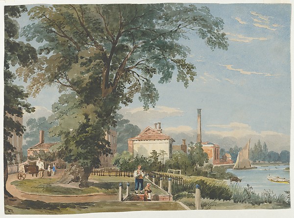 On the Thames at Hammersmith