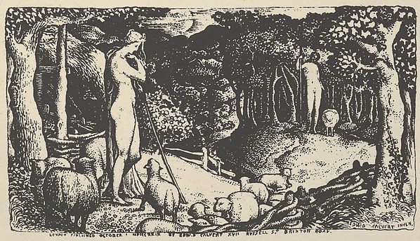 Ideal Pastoral Life (reproduced for Calver's "Memoir")