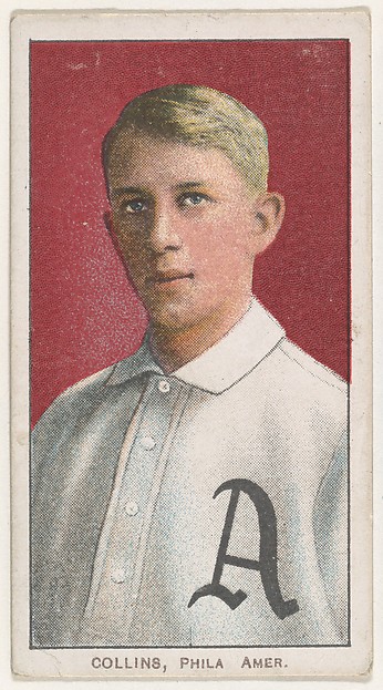 Collins, Philadelphia, American League, from the White Border series (T206) for the American Tobacco Company