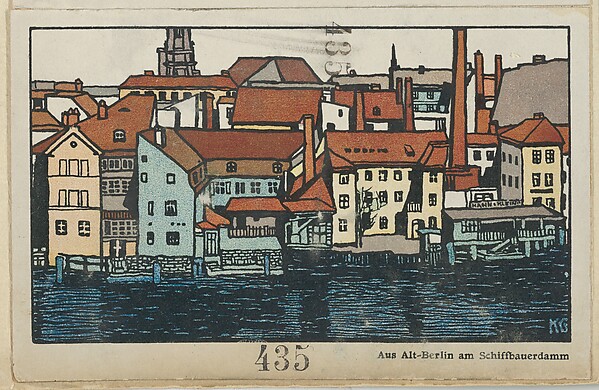 From Old Berlin on the Schiffbauerdamm (Aus Alt-Berlin am Schiffbauerdamm)