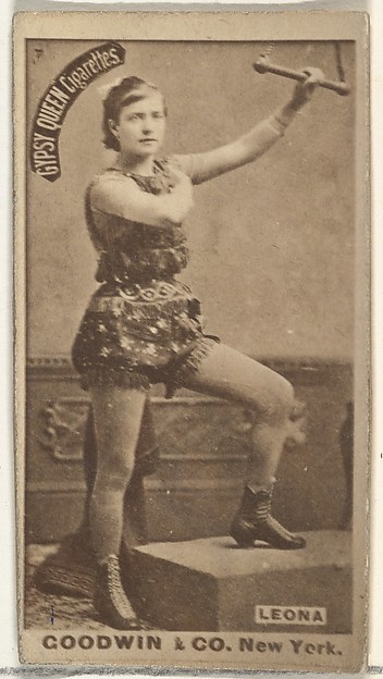 Leona, from the Actors and Actresses series (N171) for Gypsy Queen Cigarettes