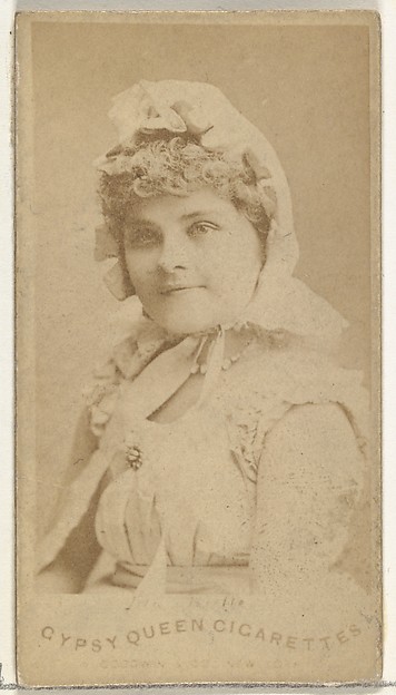 Ida Mulle, from the Actors and Actresses series (N171) for Gypsy Queen Cigarettes