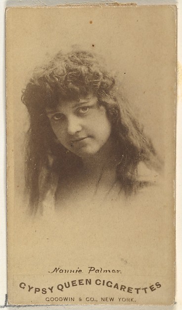 Nonnie Palmer, from the Actors and Actresses series (N171) for Gypsy Queen Cigarettes