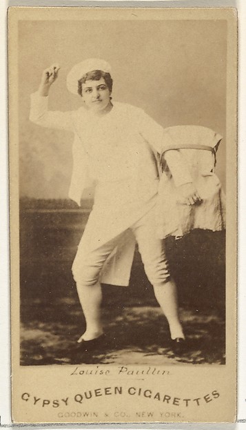 Louise Paullin, from the Actors and Actresses series (N171) for Gypsy Queen Cigarettes