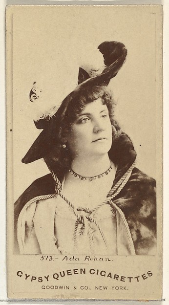 Ada Rehan, from the Actors and Actresses series (N171) for Gypsy Queen Cigarettes