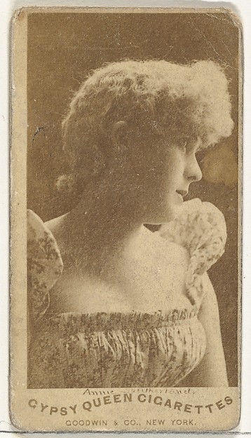 Annie Southerland, from the Actors and Actresses series (N171) for Gypsy Queen Cigarettes