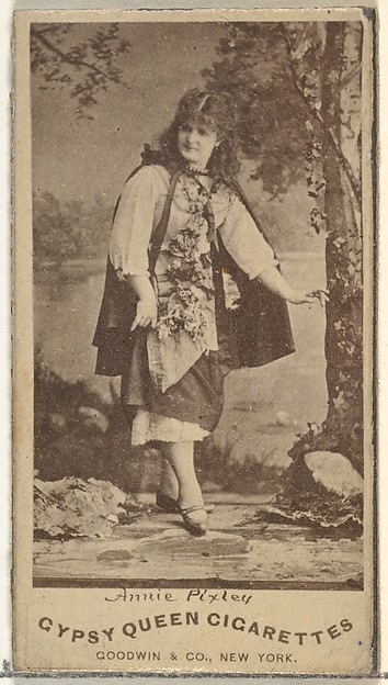 Annie Pixley, from the Actors and Actresses series (N171) for Gypsy Queen Cigarettes by Goodwin & Company, The Metropolitan Museum of Art