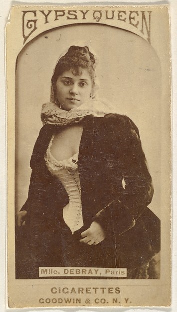 Mlle. Debray, Paris, from the Actors and Actresses series (N171) for Gypsy Queen Cigarettes