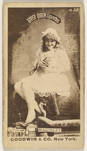 Maginley, from the Actors and Actresses series (N171) for Gypsy Queen Cigarettes