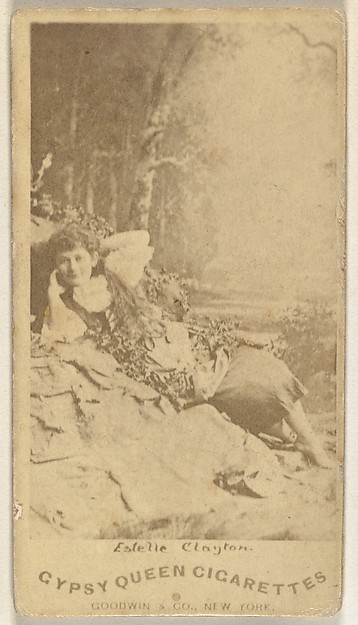 Estelle Clayton, from the Actors and Actresses series (N171) for Gypsy Queen Cigarettes