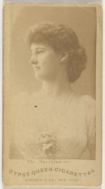 The Marchioness, from the Actors and Actresses series (N171) for Gypsy Queen Cigarettes