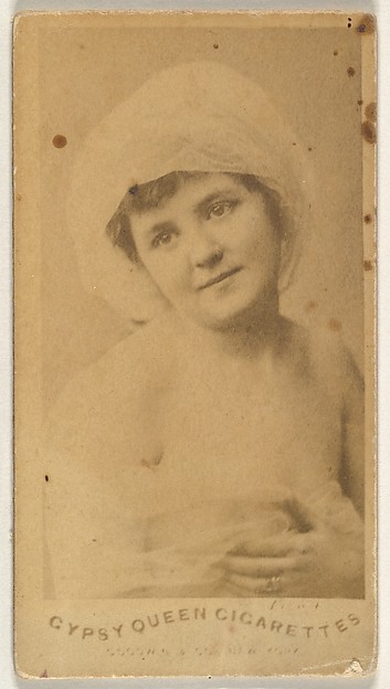 From the Actors and Actresses series (N171) for Gypsy Queen Cigarettes