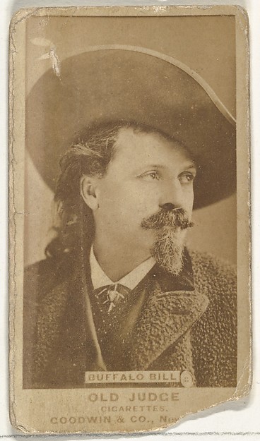 Buffalo Bill, from the Celebrities and Prizefighters series (N174) for Old Judge Cigarettes